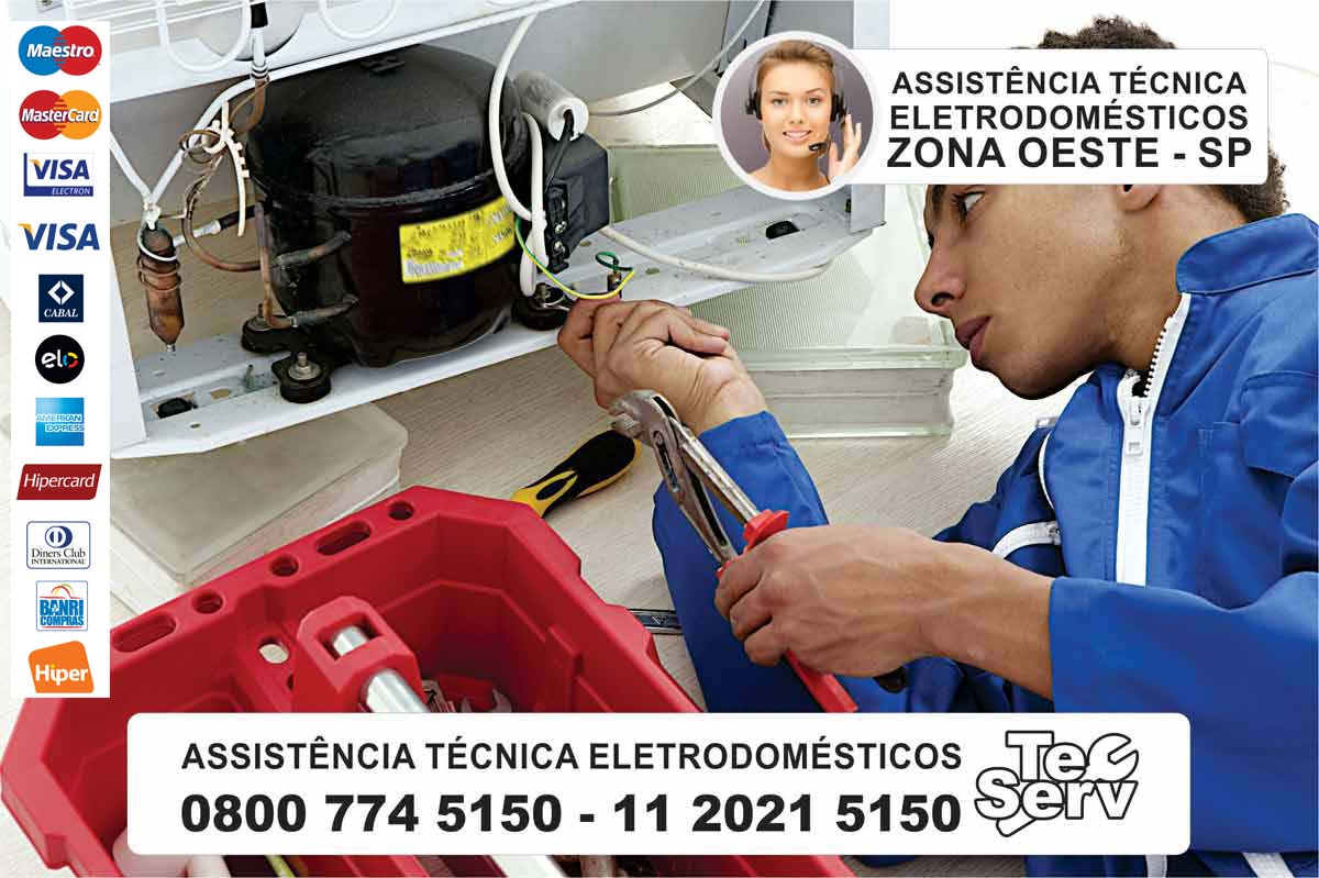 Assistência eletrodomésticos na zona oeste