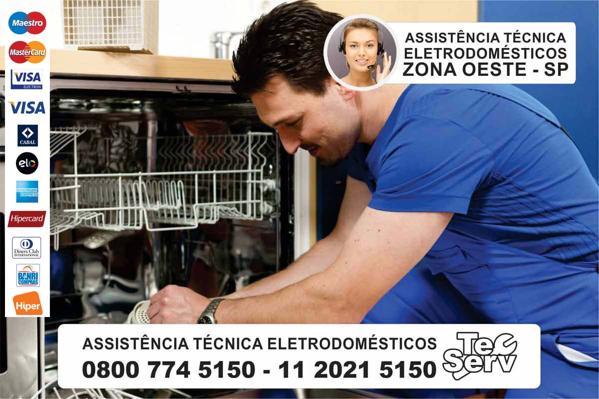 Assistência eletrodomésticos na zona oeste